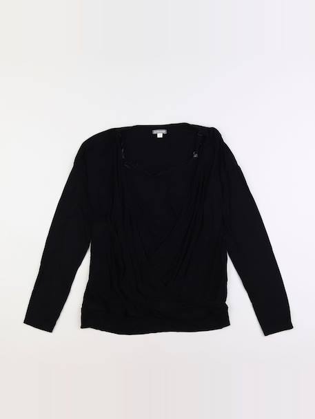Tee-shirt grossesse - 34 à 36 Noir 1 - vertbaudet enfant 