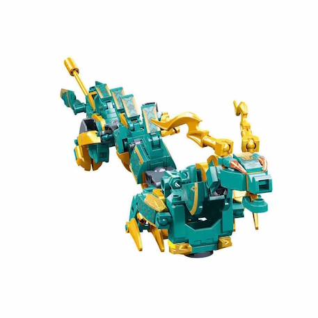 Robot mecha 2 en 1 vert jaune Vert 3 - vertbaudet enfant 