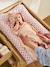 Cape de bain et gant LATIKA rose imprimé 4 - vertbaudet enfant 