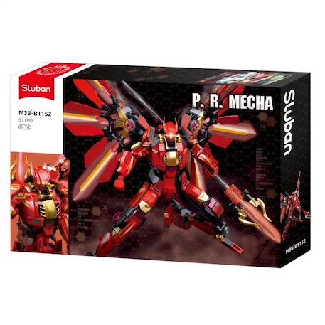 Robot pr mecha rouge Rouge 1 - vertbaudet enfant 