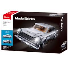 Jouet-Jeux d'imagination-Model bricks - voiture agent secret