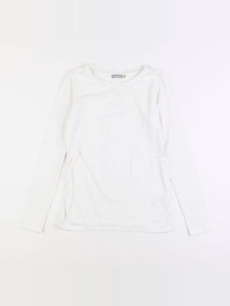 Tee-shirt grossesse - 34 à 36 Blanc 1 - vertbaudet enfant 