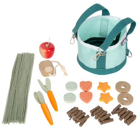 Set de fourrage pour chevaux avec sac Bleu 5 - vertbaudet enfant 