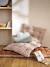 Matelas de sol bi-matière fleurs/velours RETRO FLOWER cannelle 2 - vertbaudet enfant 