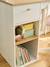 Bureau enfant bois avec rangements SOFIA écru 5 - vertbaudet enfant 