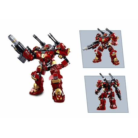Robot pr mecha the anti-hulk mech Rouge 4 - vertbaudet enfant 
