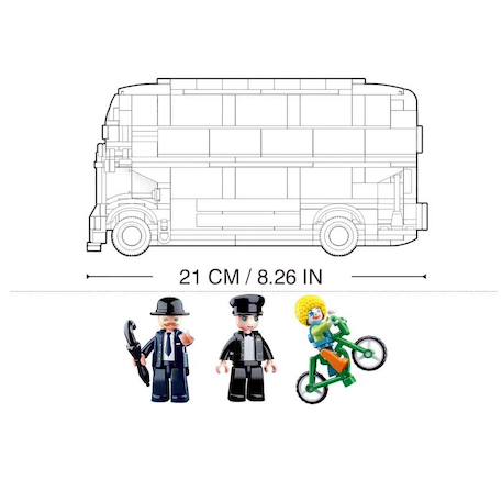 Model bricks - bus londonien Rouge 4 - vertbaudet enfant 