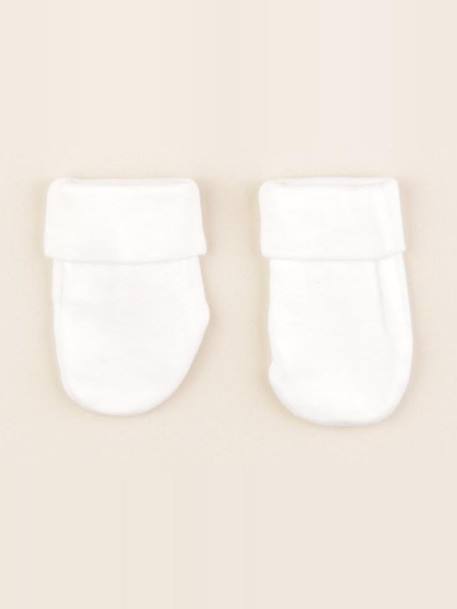 Moufles - 9/12 mois Blanc 1 - vertbaudet enfant 