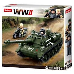 Jouet-Jeux d'imagination-Army wwii - char d'assaut allié