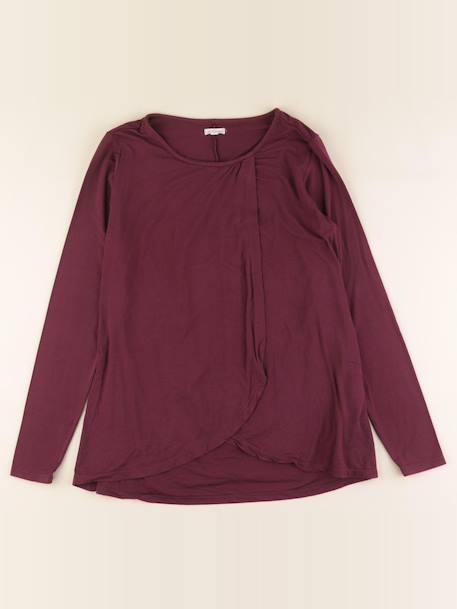 Tee-shirt grossesseallaitement - 34 à 36 Rouge 1 - vertbaudet enfant 