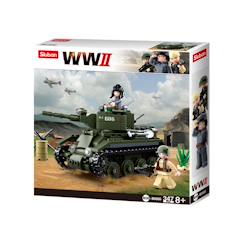 Jouet-Jeux d'imagination-Army wwii - char militaire allié
