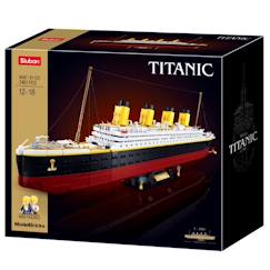 Jouet-Jeux d'imagination-Model bricks - titanic xl
