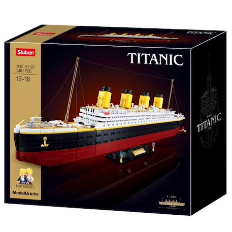 Model bricks - titanic xl Noir 1 - vertbaudet enfant 