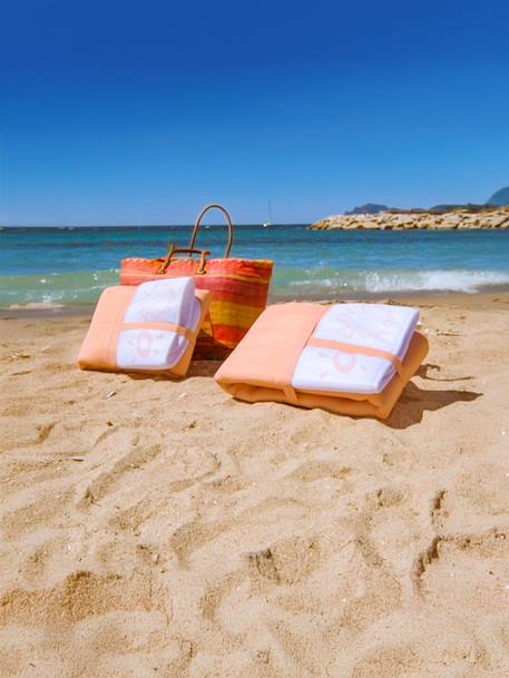 Matelas de plage flottant 2 en 1 Bleu ciel+Rose pâle 7 - vertbaudet enfant 