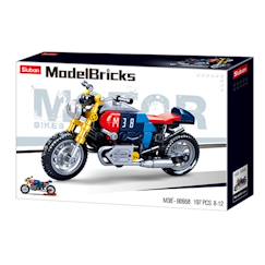 Jouet-Jeux d'imagination-Model bricks - moto café racer