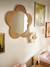 Miroir mural bois forme fleur bois 1 - vertbaudet enfant 