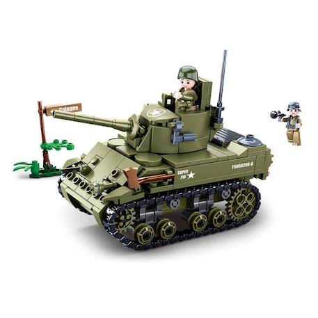 Army wwii - char léger allié Vert 2 - vertbaudet enfant 