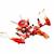 Robot mecha 2 en 1 rouge blanc Rouge 3 - vertbaudet enfant 