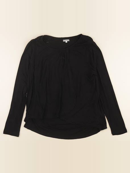 Tee-shirt grossesseallaitement - 42 à 44 Noir 1 - vertbaudet enfant 