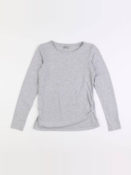 Tee-shirt grossesse - 34 à 36 Gris 1 - vertbaudet enfant 