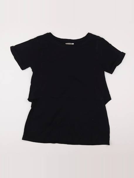 Tee-shirt grossesse - 38 à 40 Noir 1 - vertbaudet enfant 
