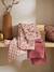 Lot 3 langes bébé gaze coton rose imprimé 3 - vertbaudet enfant 
