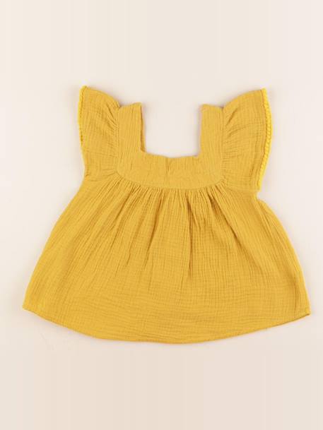 Blouse - 6 ans Jaune 1 - vertbaudet enfant 