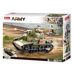 Jouet-Jeux d'imagination-Army wwii - char d'assaut italien 2 en 1