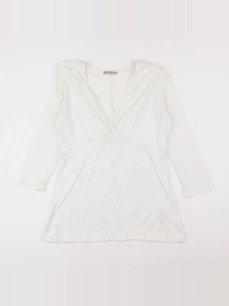 Tee-shirt grossesse - 38 à 40 Blanc 1 - vertbaudet enfant 