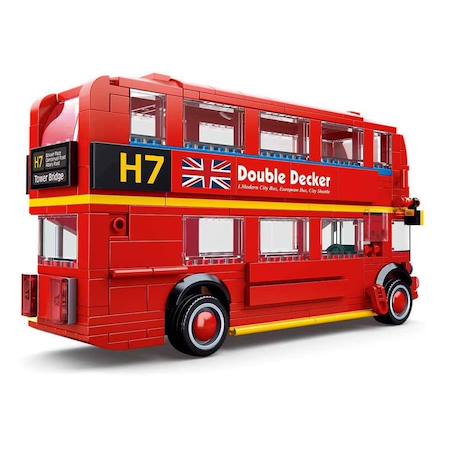 Model bricks - bus londonien Rouge 3 - vertbaudet enfant 