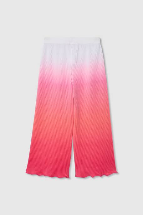 Pantalon fille en mousseline Rose 2 - vertbaudet enfant 