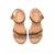 Sandales filles synthétique boucle Black+Brown 7 - vertbaudet enfant 