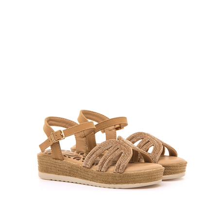 Sandales filles synthétique boucle Brown 5 - vertbaudet enfant 