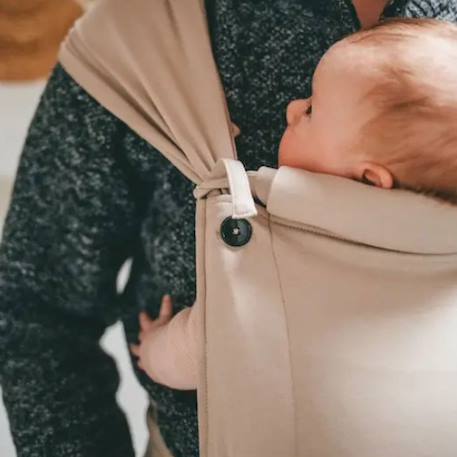 Porte-bébé tiny - sand Beige 2 - vertbaudet enfant 