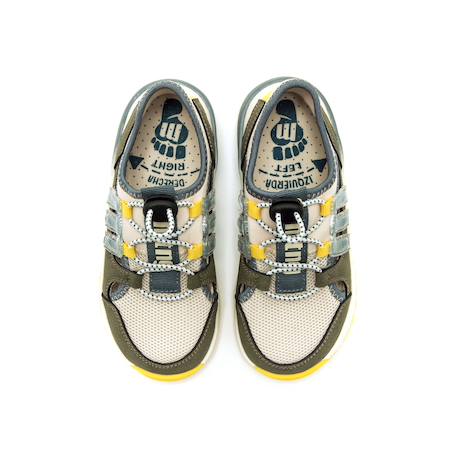 Sneakers garçon synthétique élastique barefoot Green 2 - vertbaudet enfant 