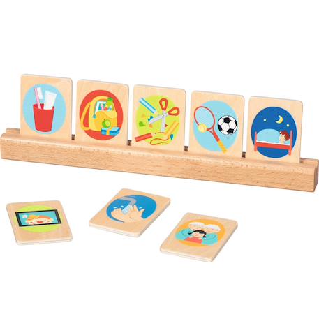 Cartes d'activités quotidiennes pour enfant Beige 2 - vertbaudet enfant 