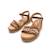 Sandales filles synthétique boucle Black+Brown 9 - vertbaudet enfant 