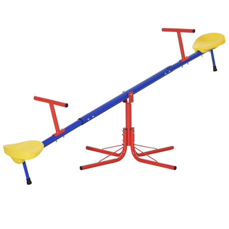 Trébuchet rotatif 360° - balançoire à bascule enfant Multicolore 2 - vertbaudet enfant 