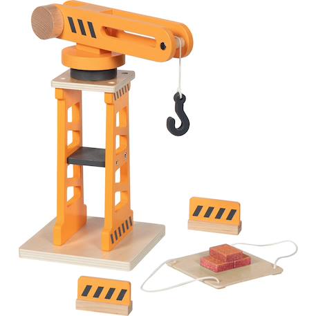 Grue pivotante en bois Orange 3 - vertbaudet enfant 