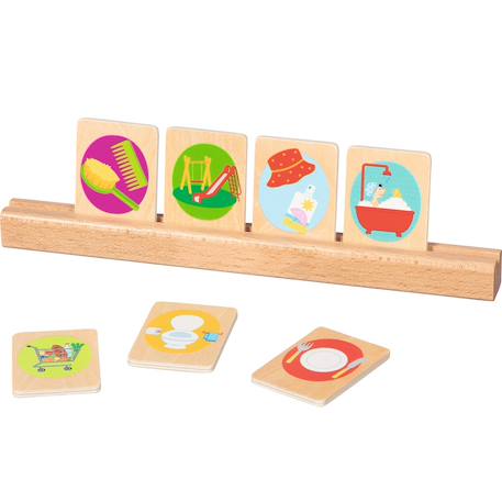 Cartes d'activités quotidiennes pour enfant Beige 3 - vertbaudet enfant 