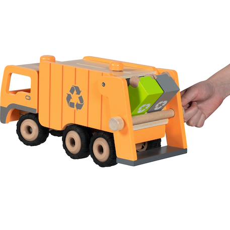 Camion poubelle eco Orange 3 - vertbaudet enfant 