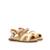 Sandales filles synthétique boucle barefoot Beige 4 - vertbaudet enfant 