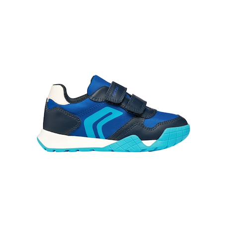 Baskets basses  à scratch Avio   vert clair+Royal    marine 7 - vertbaudet enfant 