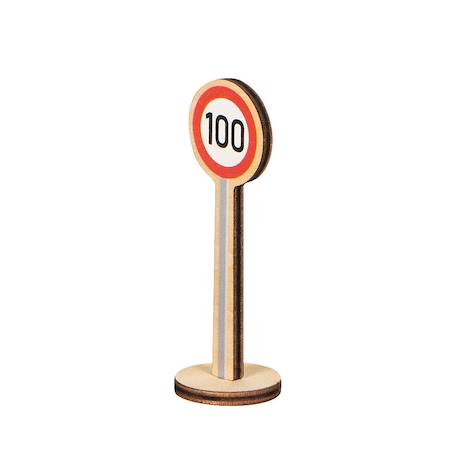 Set de 40 panneaux de signalisation Beige 3 - vertbaudet enfant 
