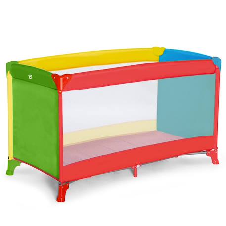 Lit de voyage crète Bleu marine+Gris+Rouge, vert, jaune, bleu 13 - vertbaudet enfant 