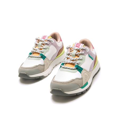 Sneakers filles synthétique lacets Violet 2 - vertbaudet enfant 