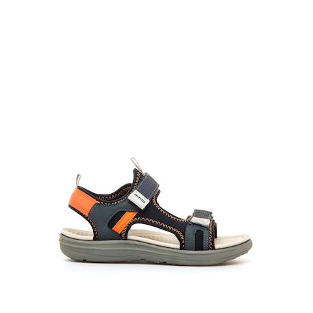 Sandales garçon textile fermeture adhésive Blue 1 - vertbaudet enfant 