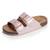 Sandales de plage à doubles brides - semelle confortable et légère Camo+Marine surpiqûre+Multico+Rose 19 - vertbaudet enfant 