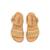 Sandales filles synthétique boucle barefoot Yellow 2 - vertbaudet enfant 
