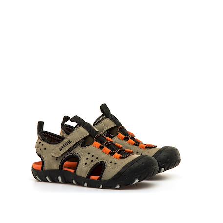 Sandales garçon synthétique élastique Blue+Green 10 - vertbaudet enfant 